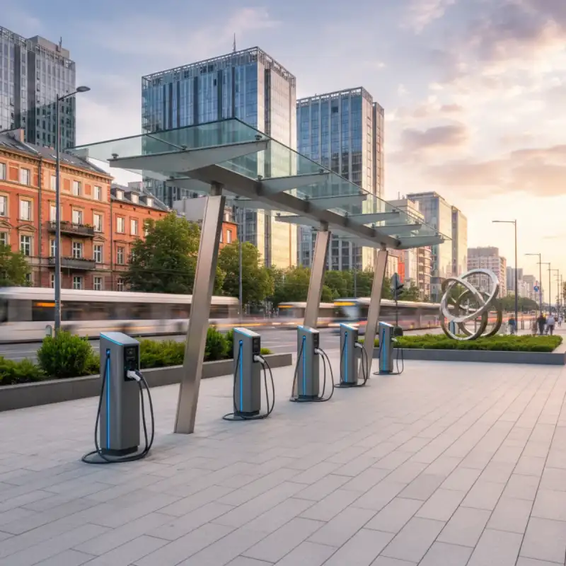 Ładowarki elektryczne Warszawa — mapa i ceny