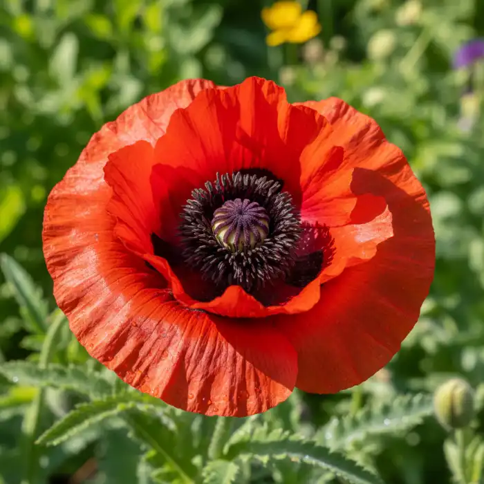 Mak wschodni uprawa: Papaver orientale - posadzić i pielęgnacja Mak wschodni uprawa – okazały kwiat Papaver orientale w polskim ogrodzie.
