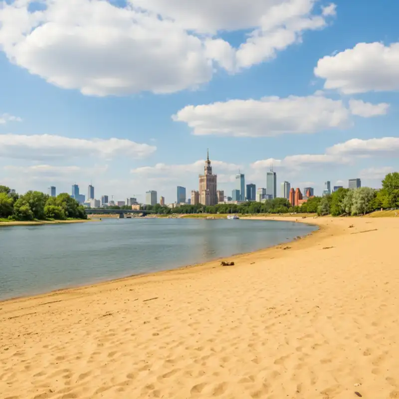 Plaże nad Wisłą — gdzie wypocząć latem w Warszawie