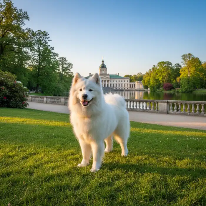Samoyed ile żyje? Opis rasy, żywić, towarzysz, samojed syberyjski, uśmiechnięty pies Biały samoyed, symbol długowieczności: ile żyje samojed w Warszawie.