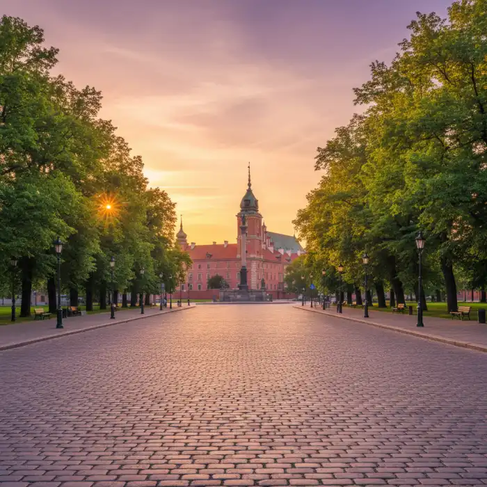 Spacery po Warszawie: Twój Przewodnik po Najlepszych Miejscach na Spacer w Stolicy Urokliwa ulica na Starym Mieście w Warszawie – idealne miejsce na spacery po Warszawie.